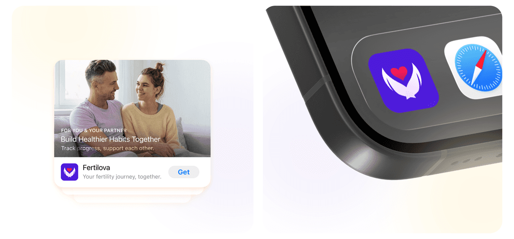 App store listing and home screen icon.